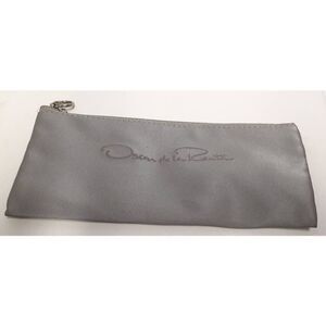 Oscar‎ De La Renta Zipper Top Snap Back Wallet Pouch Change Purse